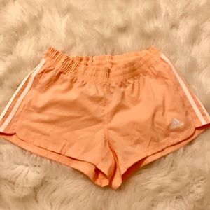 adidas athletic coral shorts!
